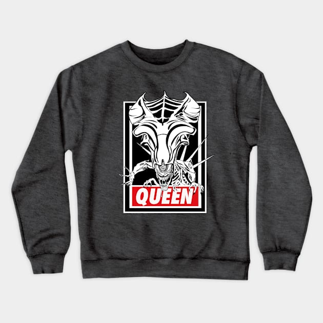 Queen Crewneck Sweatshirt by Samiel